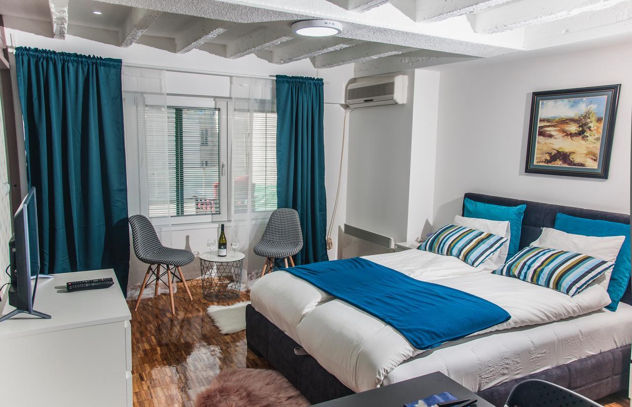 Apartment Atelje Downtown Belgrad Exterior foto